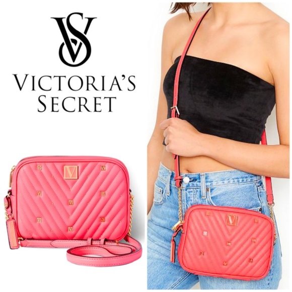 Victoria's Secret Handbags - Victoria’s Secret The Victoria Top Zip Crossbody NWT